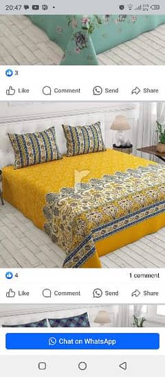 double bed bedsheet king size