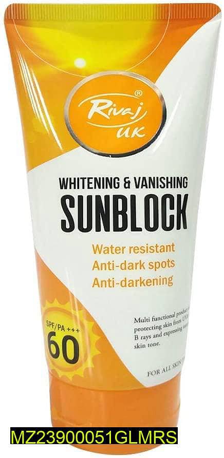 Whitening & Vanishing Sunblock 1