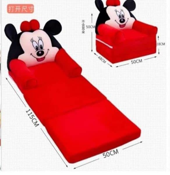 Kids sofa cum bed comfortable 1