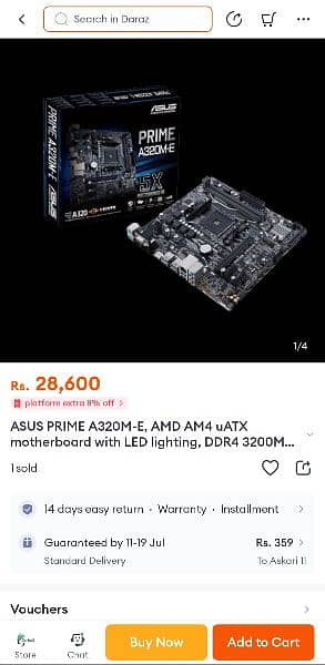 Asus A320M _E am4 type 5