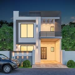 5 Marla Brand New Grey Structure At Affordable Price For Sale In Park View City Lahore