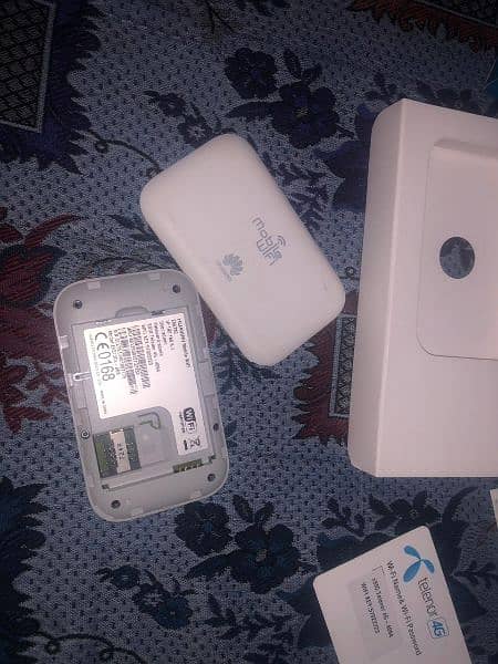 Telenor 4G Huawei Wifi/Hotspot Device 3