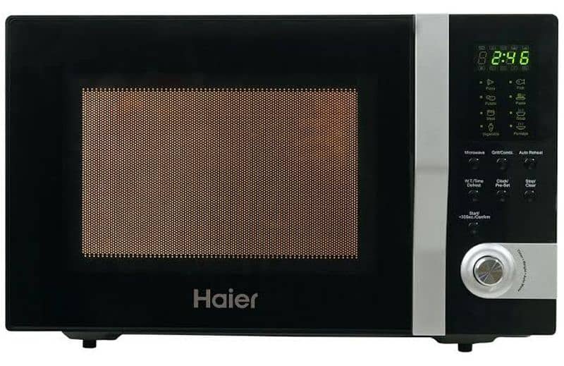 HAIER GRILL MICROWAVE OVEN 32 LITER Model HMN-32100EGB / Backing Oven 0