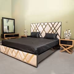 "Brand New Premium Bed Set - Stylish and Comfortable!"