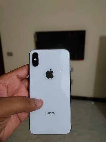 Iphone x PTA APROVE White color lush mobile 10_10 condition 0