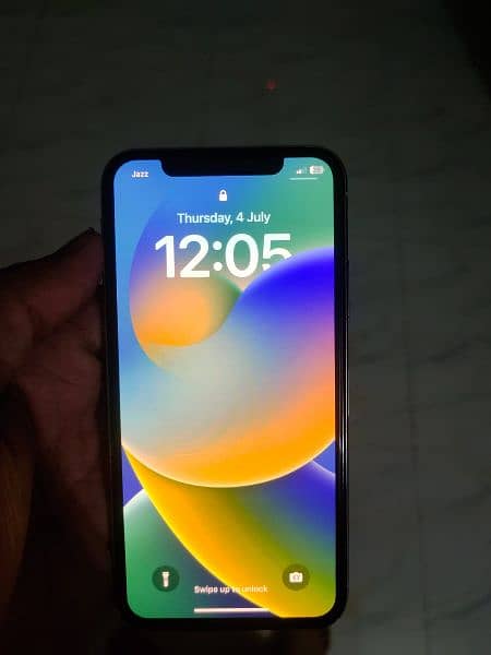 Iphone x PTA APROVE White color lush mobile 10_10 condition 1