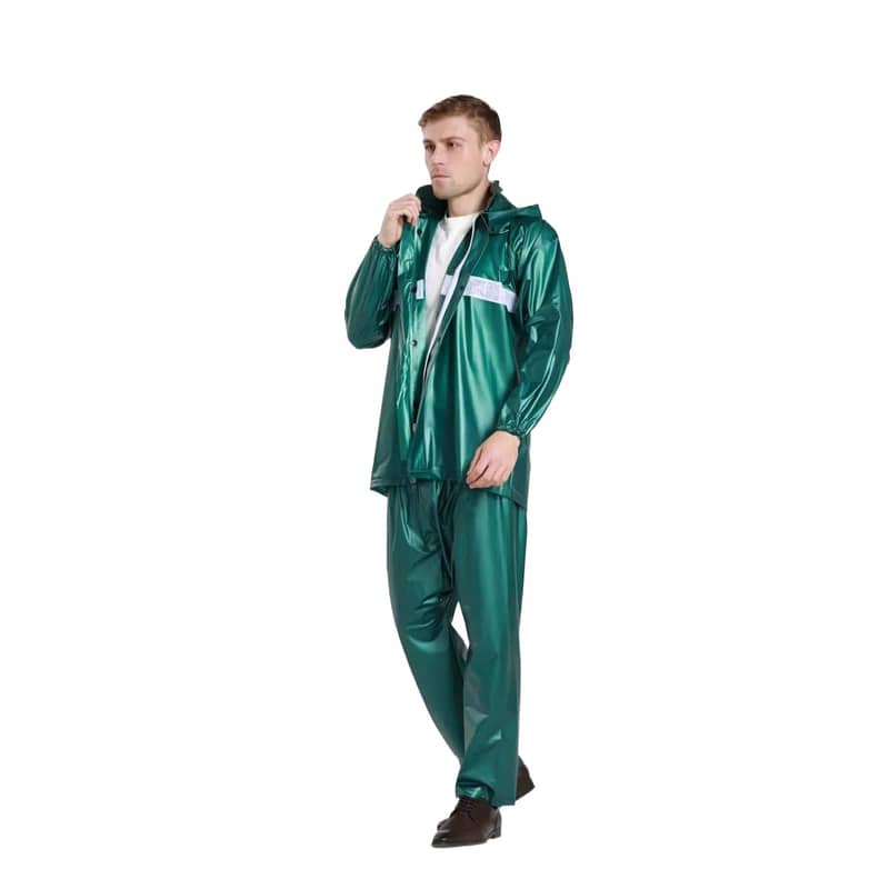 Rain Suit, PVC Rain Coat + Trouser Barsati 100% WATER PROOF IMPORTED. 7