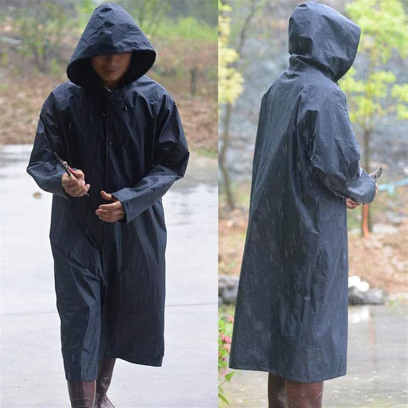 Rain Suit, PVC Rain Coat + Trouser Barsati 100% WATER PROOF IMPORTED. 10