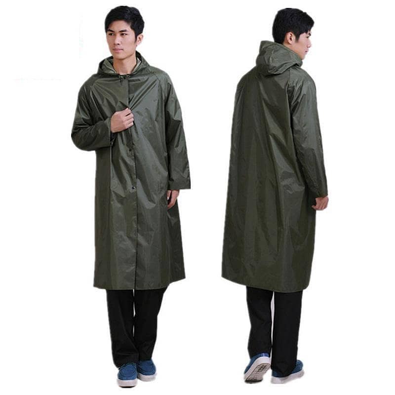 Rain Suit, PVC Rain Coat + Trouser Barsati 100% WATER PROOF IMPORTED. 11