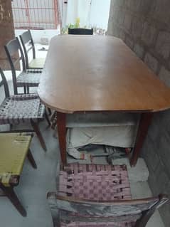 eight seater dining table.