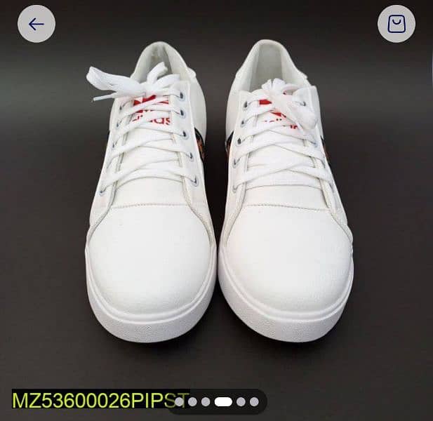 Product Name*: Men's Sports Shoes, White 2