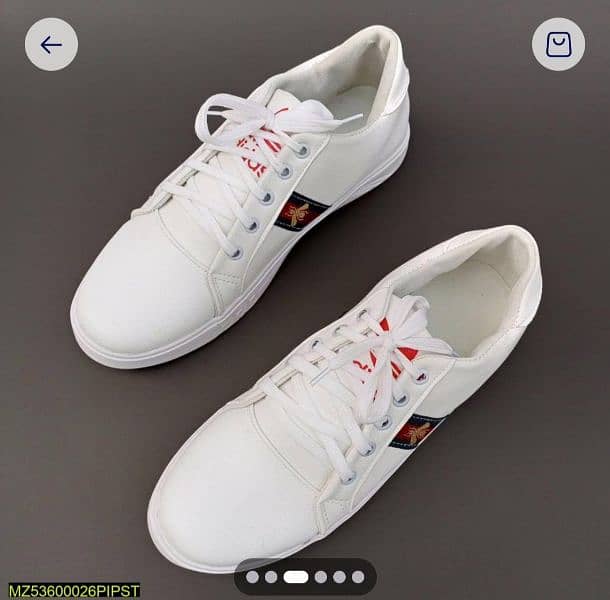 Product Name*: Men's Sports Shoes, White 3