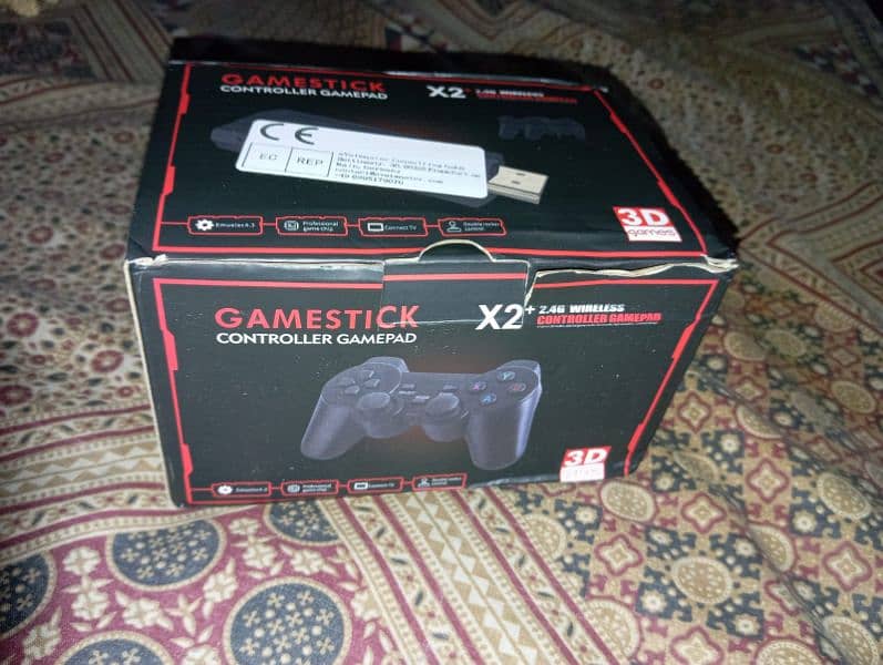 x2 plus game stick with 128gb 40000 games load 15