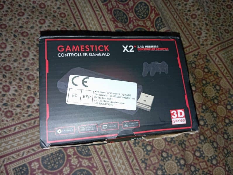 x2 plus game stick with 128gb 40000 games load 17