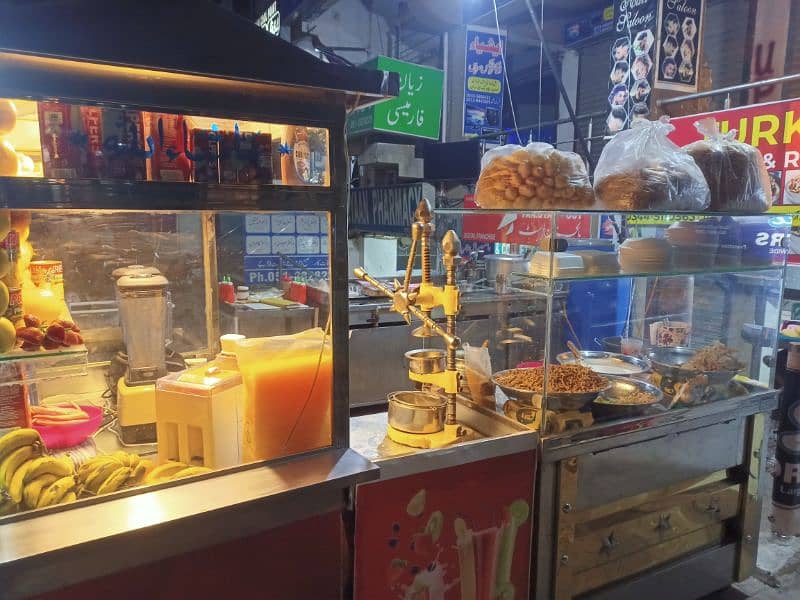 G-15 Turkish shawarma and Refreshment running setup for sale 4