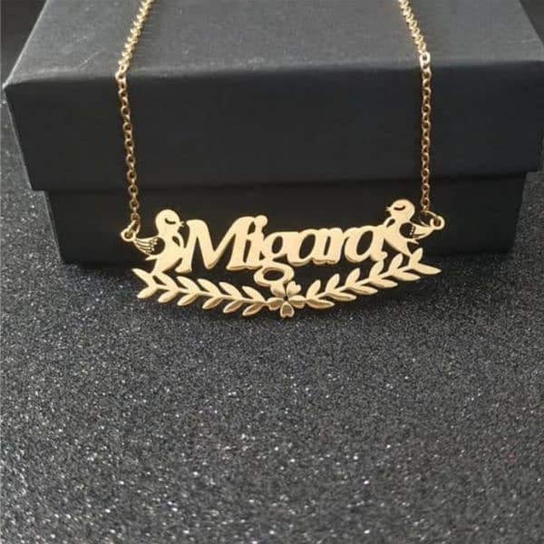 customised Gold Plated Necklace 7