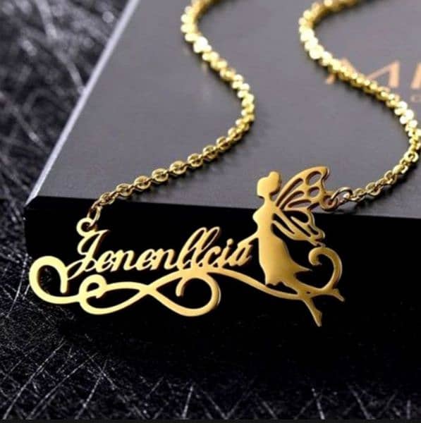 customised Gold Plated Necklace 8