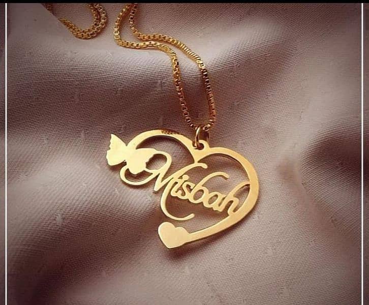 customised Gold Plated Necklace 14