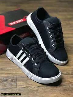 M. K soft lightweight sneakers for Men on Synthetic Material  black 0