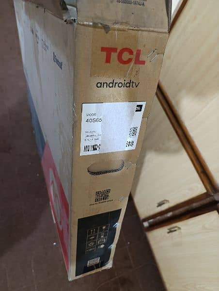 TCL Android 40 inch led scratchless 5
