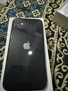 iPhone 11 128gb black colour PTA proved 0