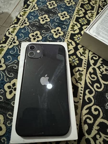 iPhone 11 128gb black colour PTA proved 1