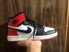 Shoes Nike Air Jordan 1 high tops “black\red” 0