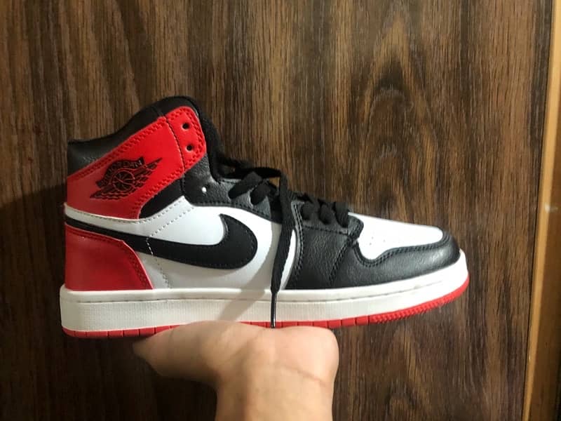Shoes Nike Air Jordan 1 high tops “black\red” 0