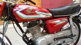 Need 2015 ya 16 17 model Honda 125 zurorat hai