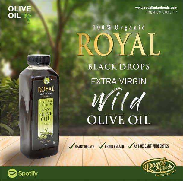 wild olive oil black drops 0