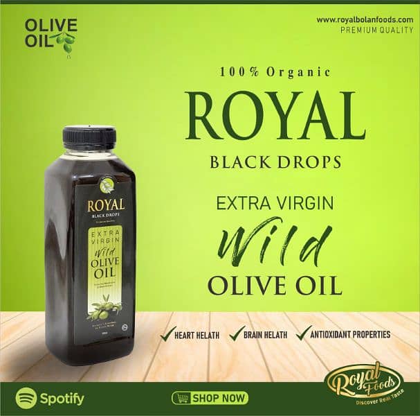 wild olive oil black drops 1