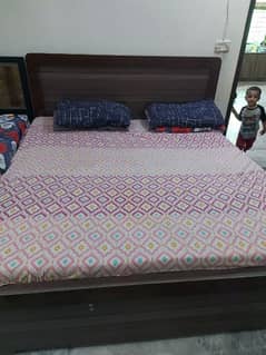 Double bed and Dressing for sale