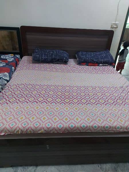 Double bed and Dressing for sale 1