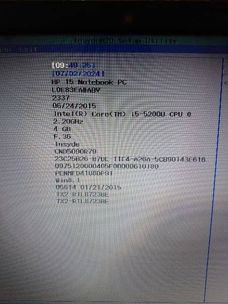 HP 15 R204ne 5th Gen Ci5 04GB 500GB 11
