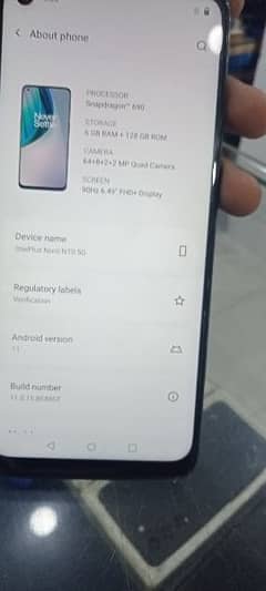 OnePlus n10g5 PTA approved 6,128