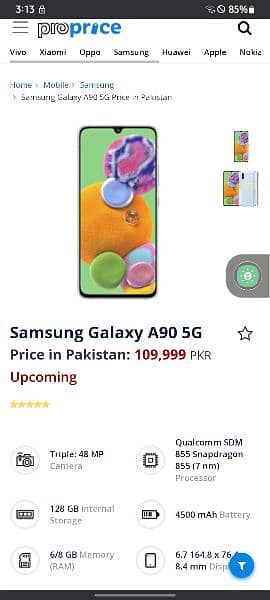 Samsung a90 5g 2