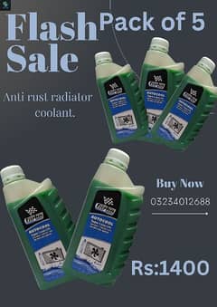 Anti rust radiator coolant