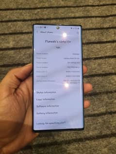 Samsung Note 10 plus 12/256 GB PTA Approved