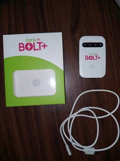 Zong 4G Bolt+ Device with 10 months warranty 0
