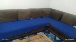 slightly used in good condition L shape sofa