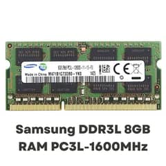 8gb ddr3 ram for laptop | Samsung ddr3l ram