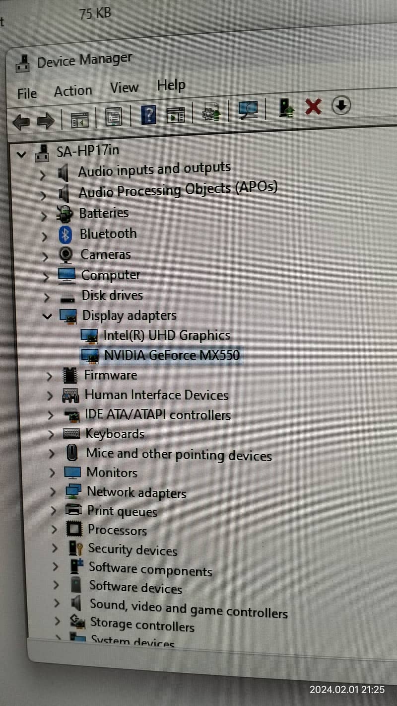 HP Laptop i7 13 Gen 16GB | 2GB NVDIA GeForce| 512GB HDD 4