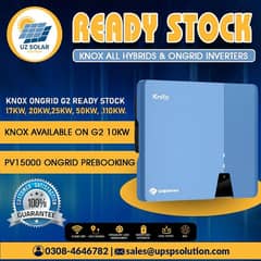 Knox hybrid and on Grid Solar inverter available at low price 0