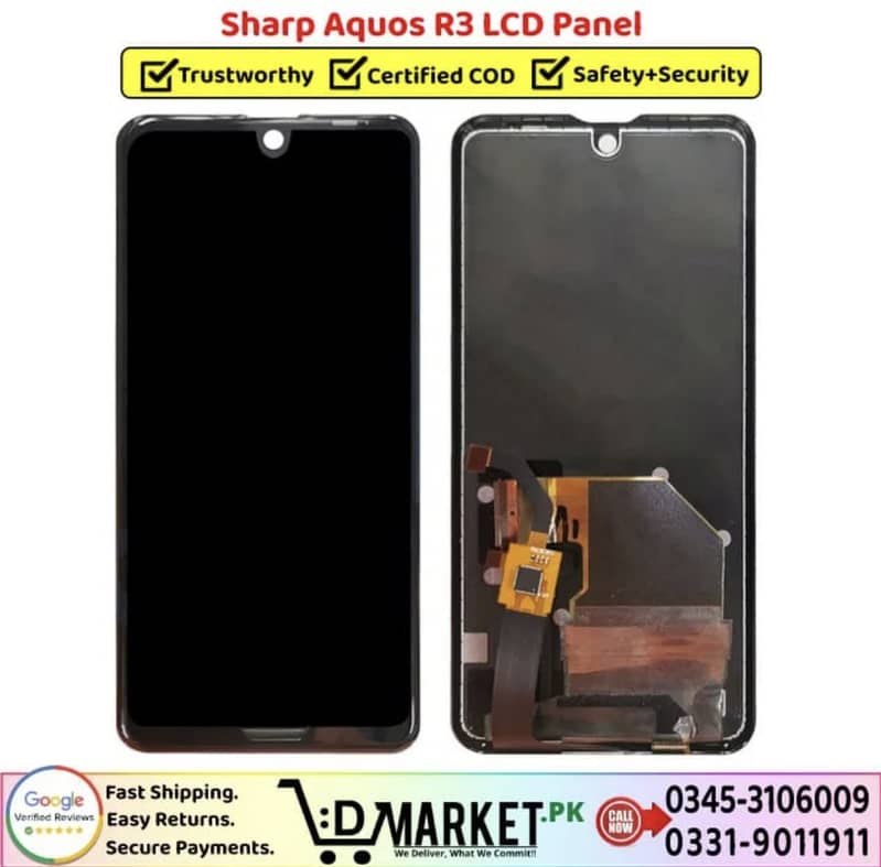 Sharp Aquos R3 LCD Unit Panel 100% Original | DMarket. Pk 0