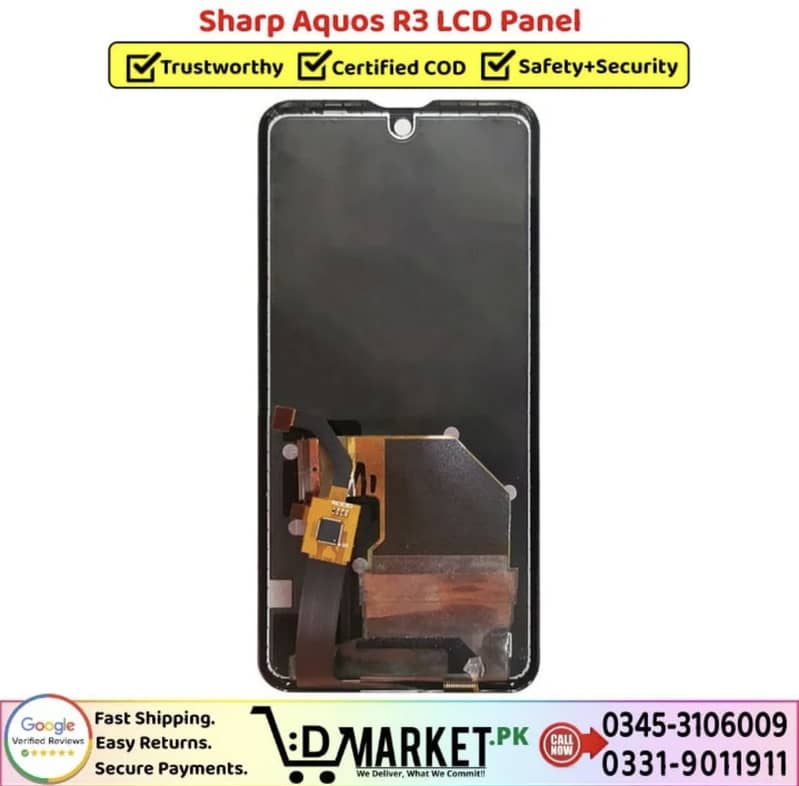 Sharp Aquos R3 LCD Unit Panel 100% Original | DMarket. Pk 1