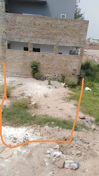 4marla full basement plot situated in Almoeez Life darmangi Warsak Rd 5