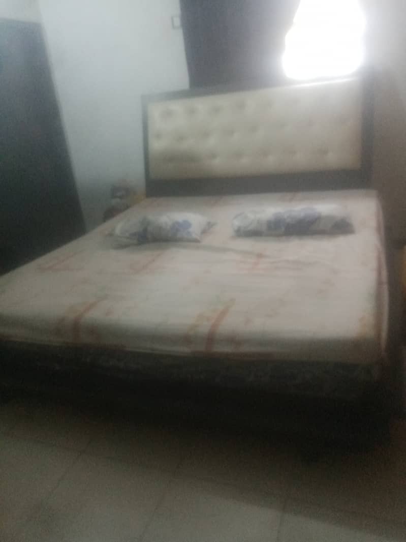 bed for sale along with the matress 2