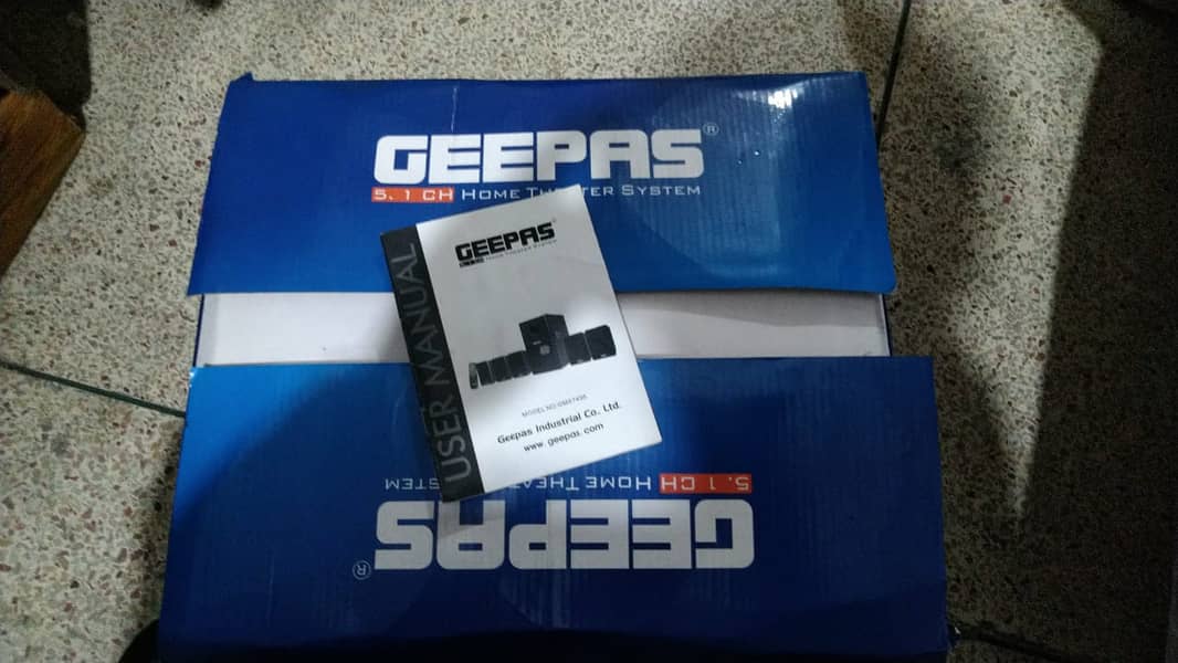 geepas 5.1 ch home theater system model gms7495 with box 2