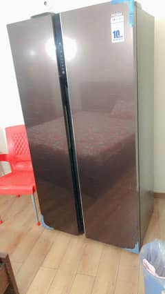 Brand new Condition Haier Side by Side Fridge for Sale