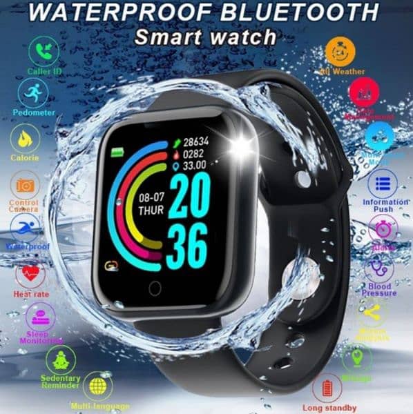 Digital Smart Watch touch Screen 1